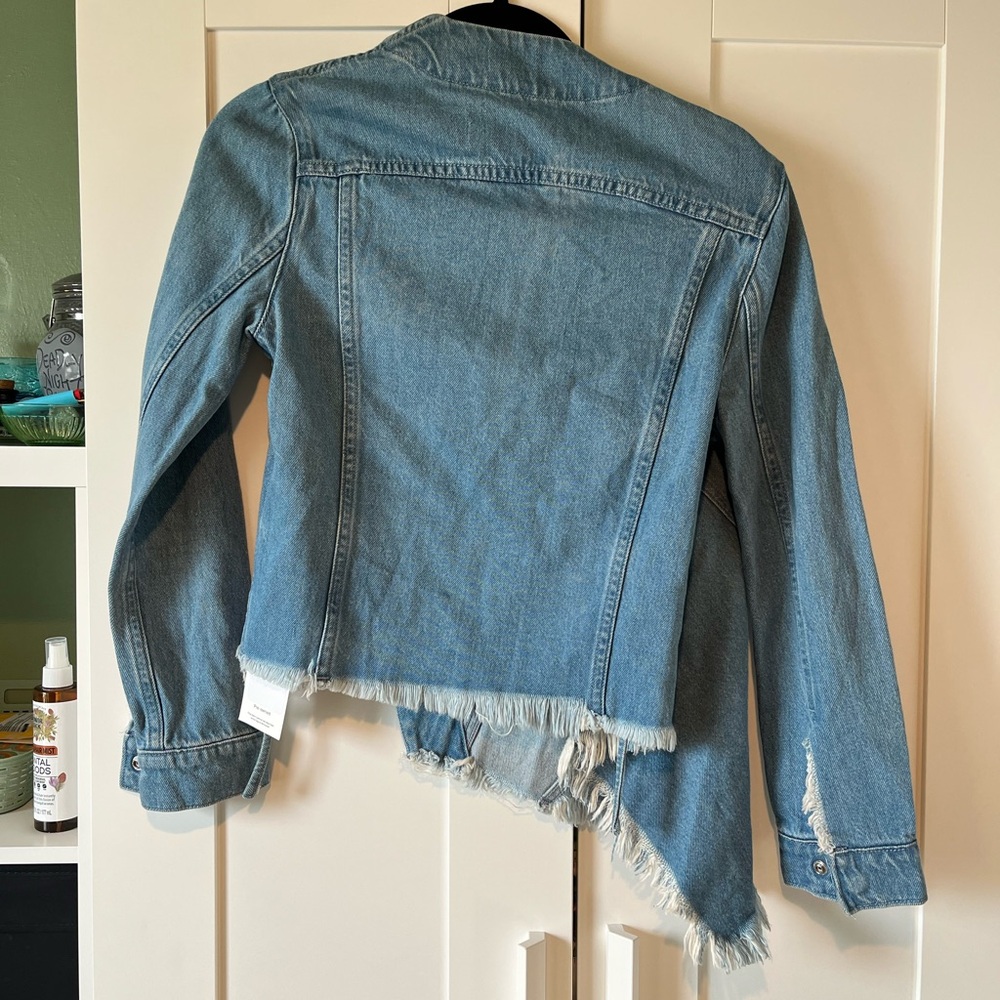 Blue Denim Jean Jacket - Picture 6 of 9